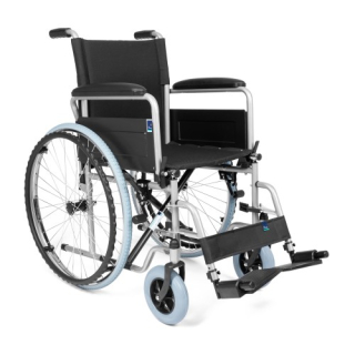 Mechanický invalidní vozík BASIC H011, 48cm černý